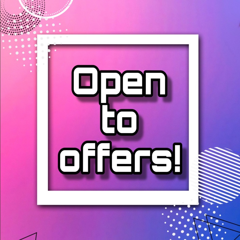 ✨💞💜 OPEN TO OFFERS 💜💞✨